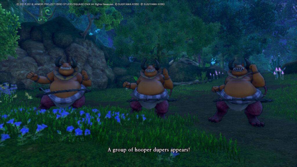 A group of hooper dupers appears. | Dragon Quest XI