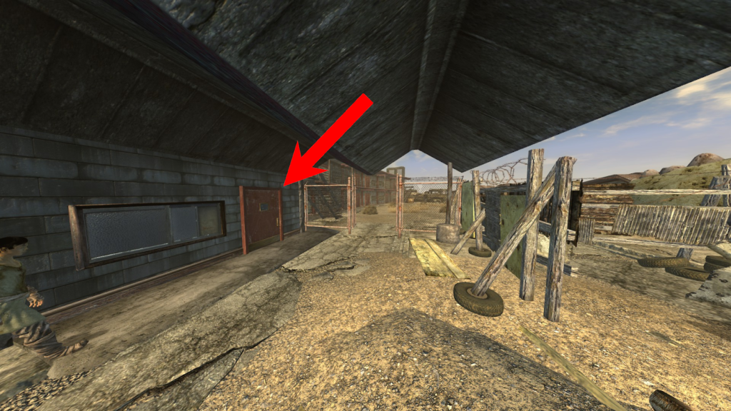 Location of the motel lobby. | Fallout: New Vegas