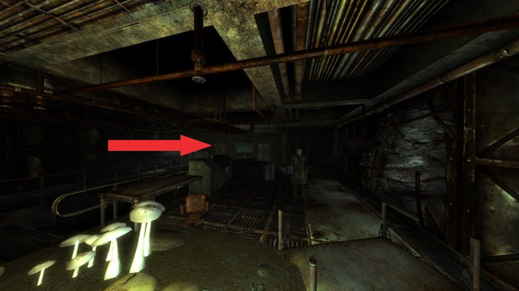 Location of the lockers with the HEPA filters. | Fallout: New Vegas - Power Armor Training Perk Prerequisite Quest