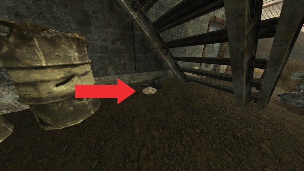 Location of the key. | Fallout: New Vegas - "Eyesight to the Blind" Quest Guide