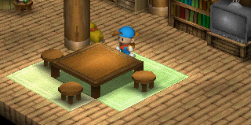 First house expansion expands the house interior. | Harvest Moon Back to Nature