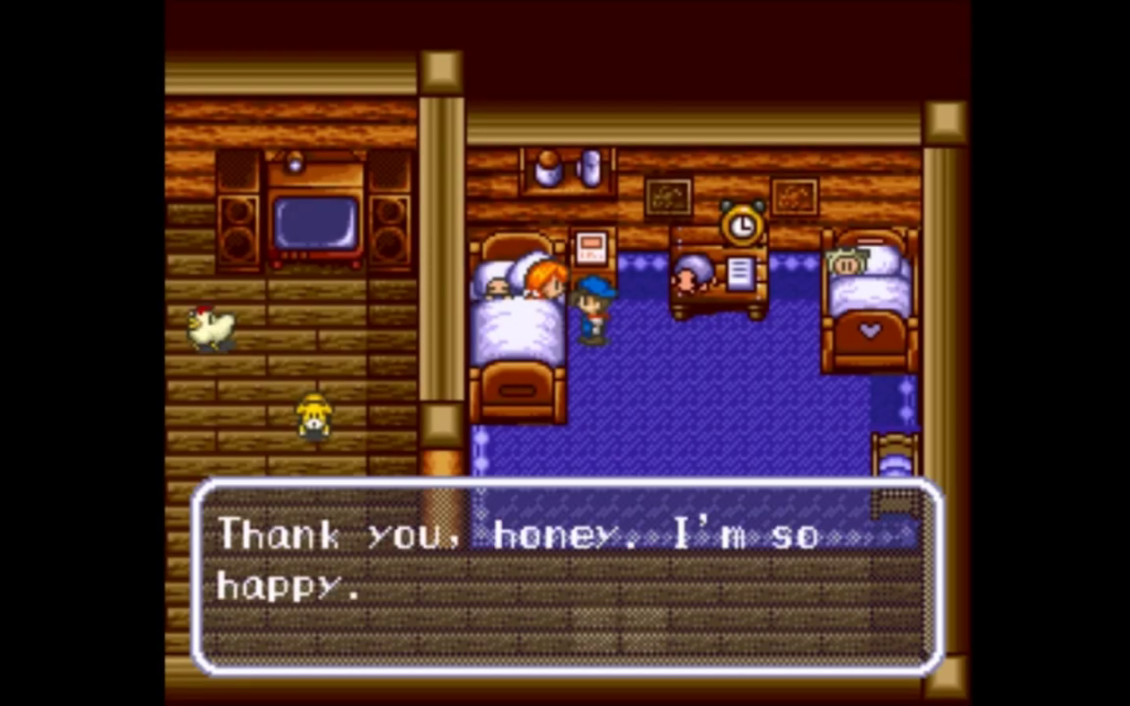 Second Baby is born. | Harvest Moon SNES