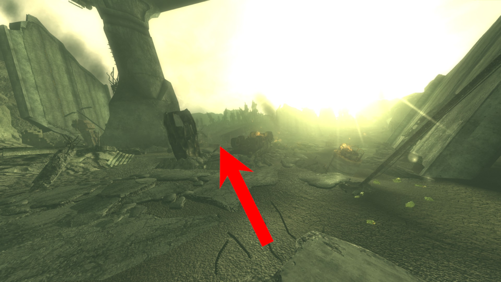 Image of the correct direction. | Fallout: New Vegas