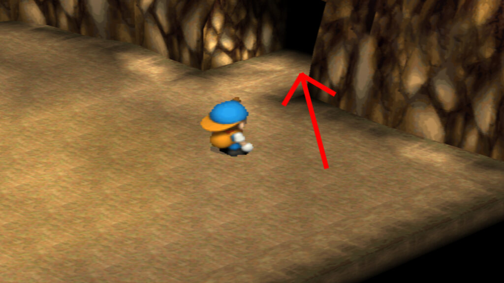Entrance to the underground lake at the bottom of the winter mine. | Harvest Moon: Back to Nature