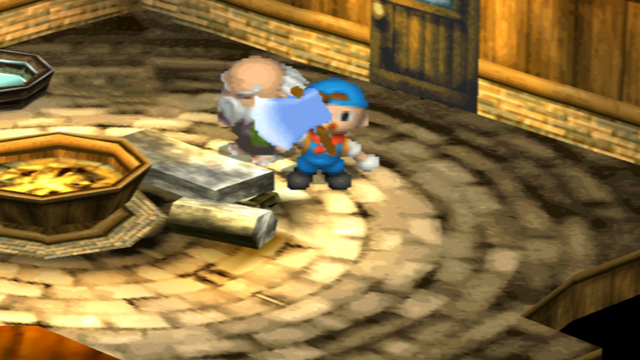 Upgrading your Tools in Harvest Moon Back to Nature