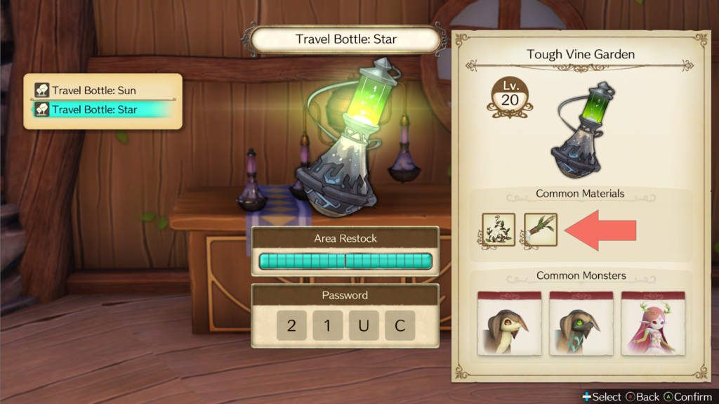 More Travel Bottles and higher bottle levels are needed to visit higher level areas. | Atelier Ryza: Ever Darkness & the Secret Hideout