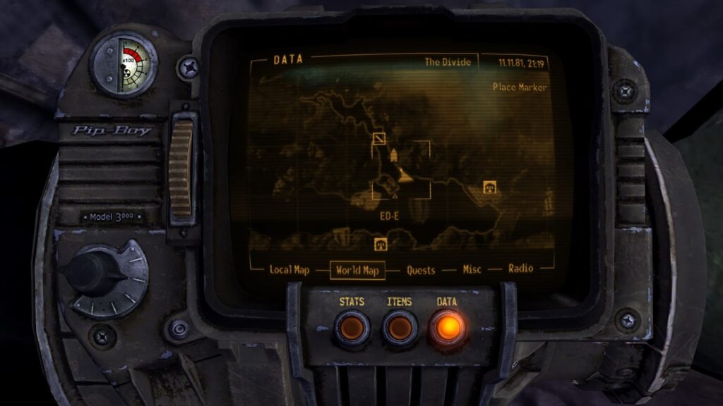 Location of the Warhead. | Fallout: New Vegas