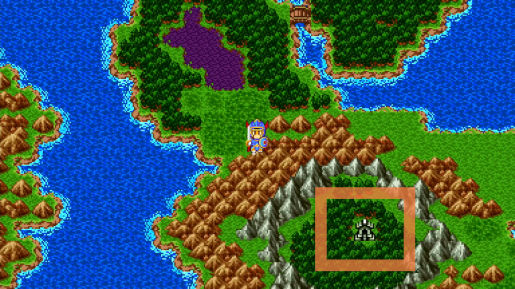 The priest you’re looking for is in this Sanctum. | Dragon Quest 1