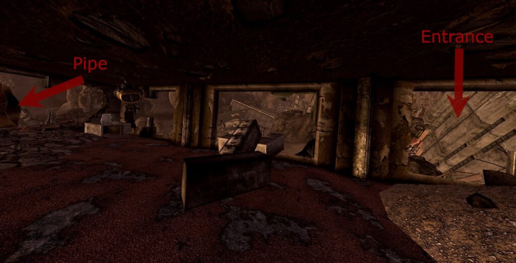 Inner view of the building. | Fallout: New Vegas