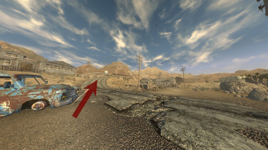 Path to follow in Goodsprings | Fallout: New Vegas