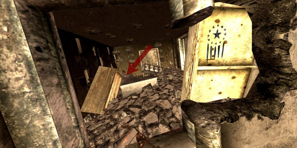Holotape laying on the table. | Fallout: New Vegas