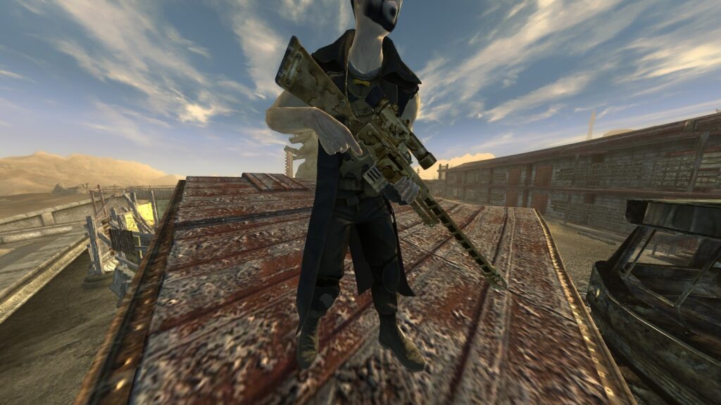 Image of the Gobi Campaign Scout Rifle. | Fallout: New Vegas
