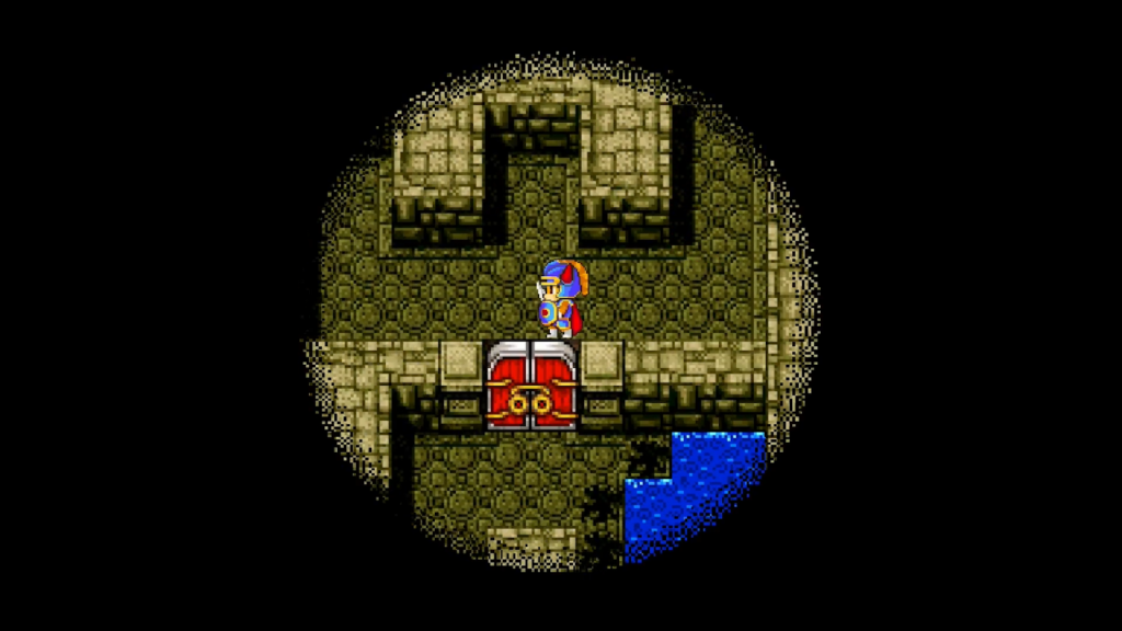 Open this door with a Magic Key to get to the next floor | Dragon Quest 1