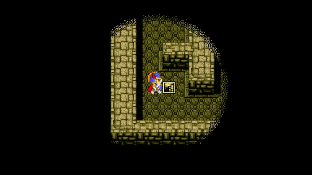 The access to the third floor is on this corner | Dragon Quest 1