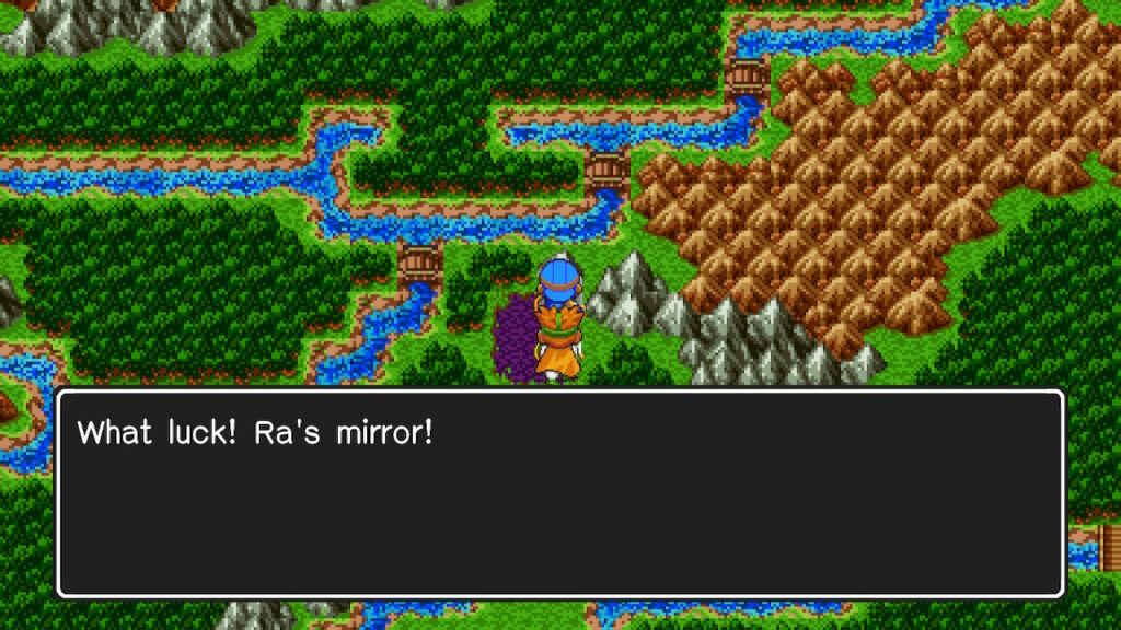 How to get Ra's Mirror in Dragon Quest II