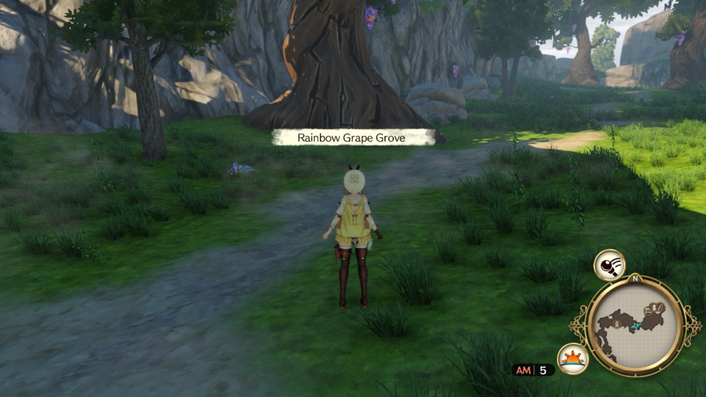 Rainbow Grape Grove at the Rasen District. | Atelier Ryza: Ever Darkness & the Secret Hideout