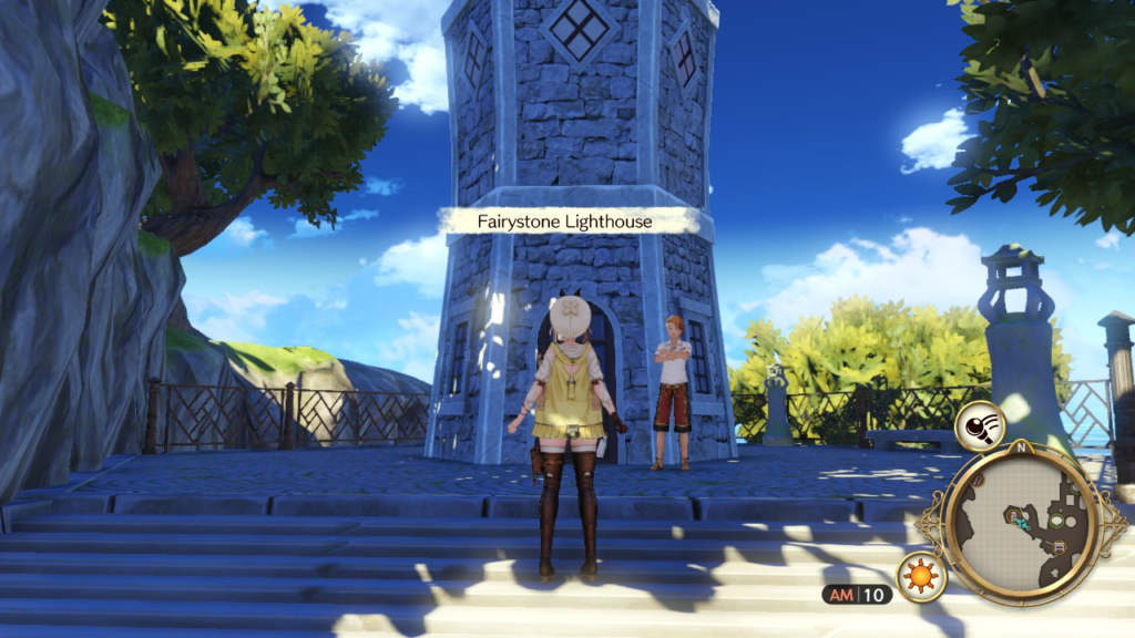 The Fairystone Lighthouse at Kurken Port. | Atelier Ryza: Ever Darkness & the Secret Hideout