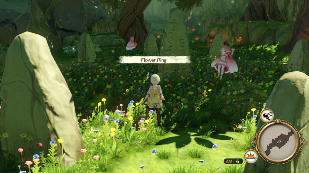 The Flower Ring in Pixie Forest. | Atelier Ryza: Ever Darkness & the Secret Hideout