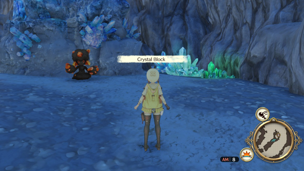 Discovering the Crystal Block. | Atelier Ryza: Ever Darkness & the Secret Hideout