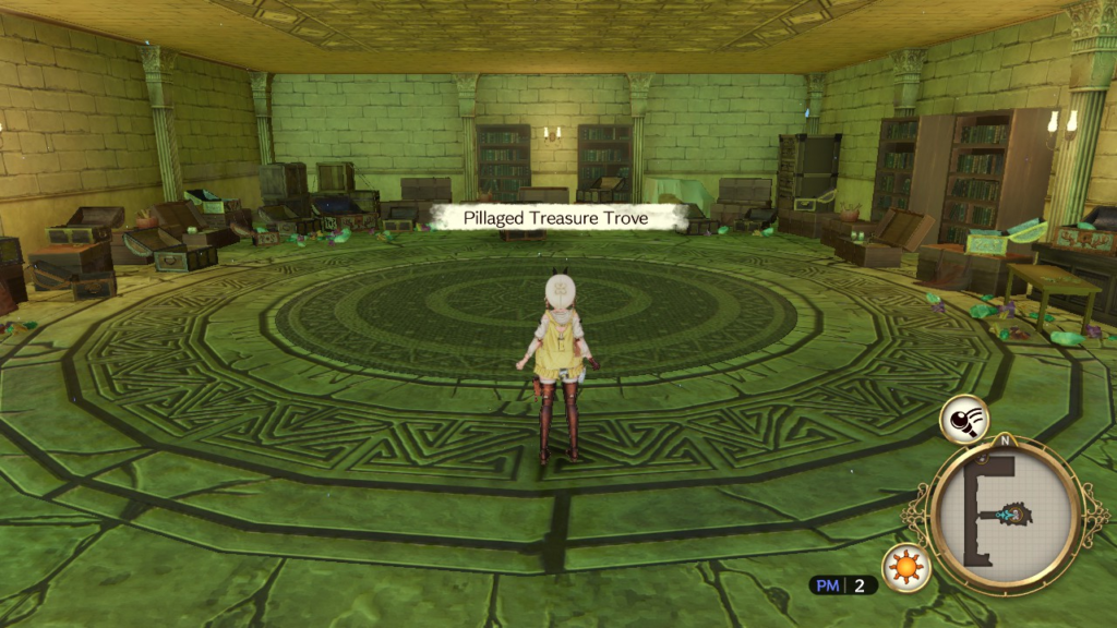 Entering the Pillaged Treasure Trove. | Atelier Ryza: Ever Darkness & the Secret Hideout