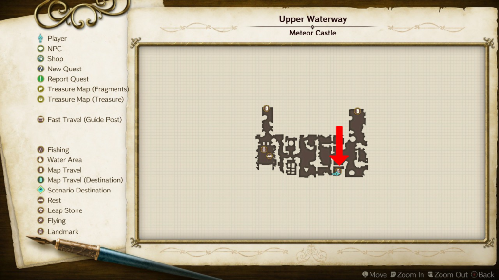 Iron People's Ember's location on the map. | Atelier Ryza: Ever Darkness & the Secret Hideout