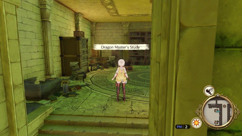 Entering the Dragon Master's Study. | Atelier Ryza: Ever Darkness & the Secret Hideout