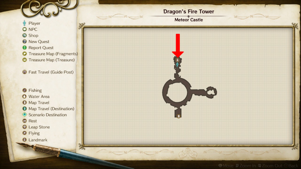 Dragon Nest's location on the map. | Atelier Ryza: Ever Darkness & the Secret Hideout