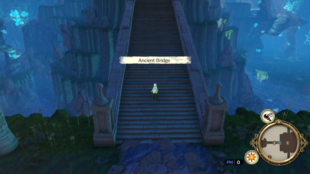 Reaching the Ancient Bridge in the Sunken Mine. | Atelier Ryza: Ever Darkness & the Secret Hideout