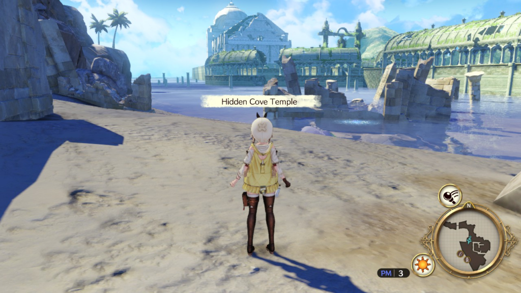 Discovering the Hidden Cove Temple. | Atelier Ryza: Ever Darkness & the Secret Hideout