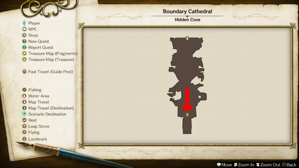 Sealed Altar's location on the map. | Atelier Ryza: Ever Darkness & the Secret Hideout