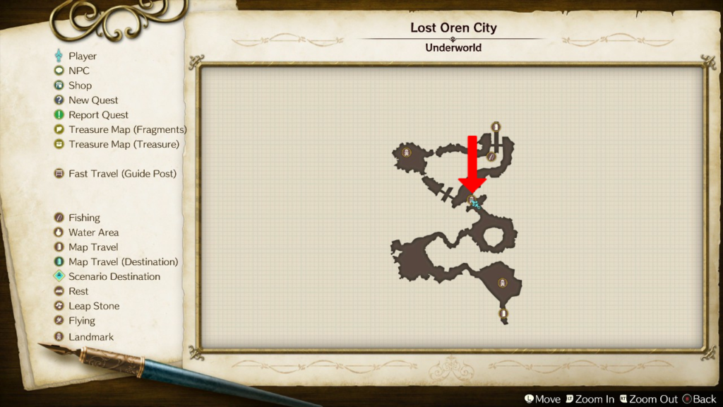 Extinction Black Gate's location on the map. | Atelier Ryza: Ever Darkness & the Secret Hideout