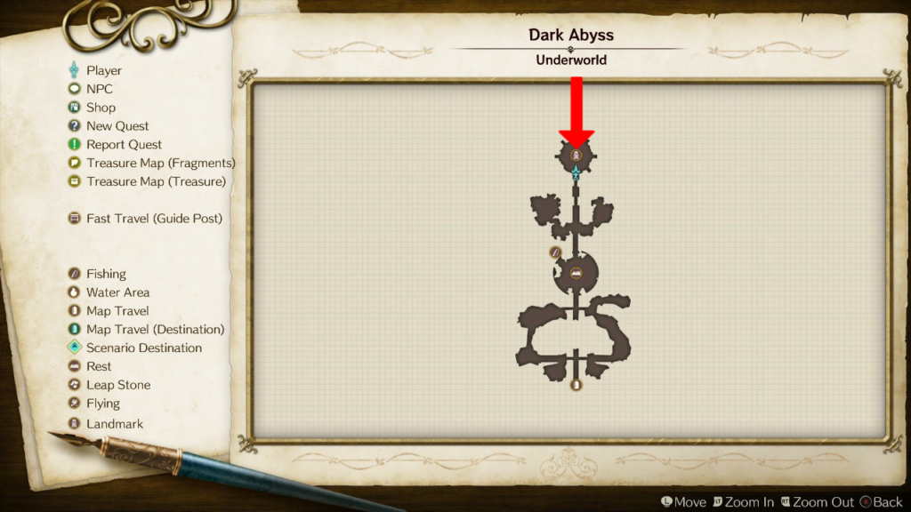Pillager's Stone Tower's location on the map. | Atelier Ryza: Ever Darkness & the Secret Hideout