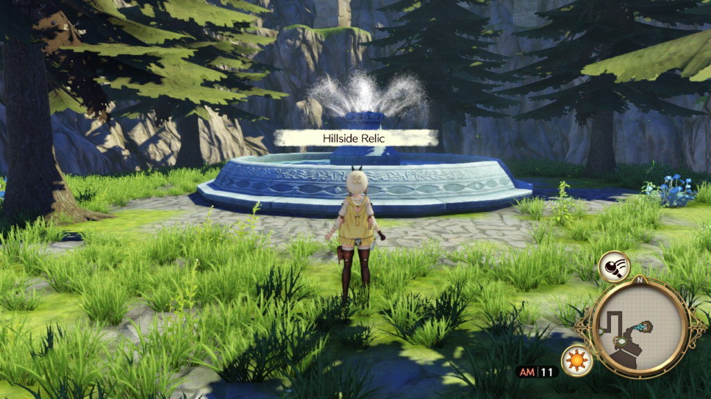 The Hillside Relic on Treppe Hill. | Atelier Ryza: Ever Darkness & the Secret Hideout