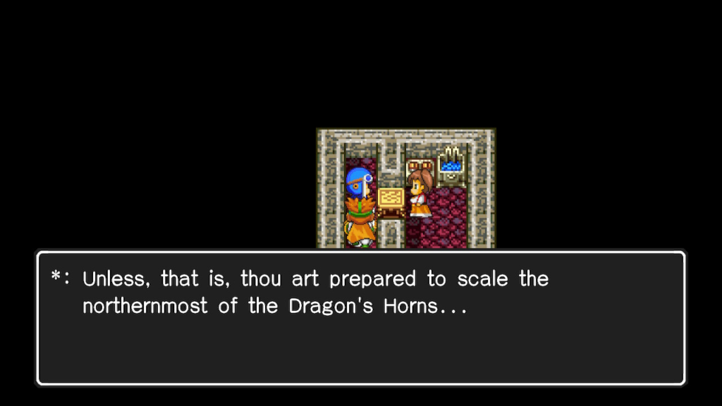 Rumors of the Skein's location. 2 | Dragon Quest II