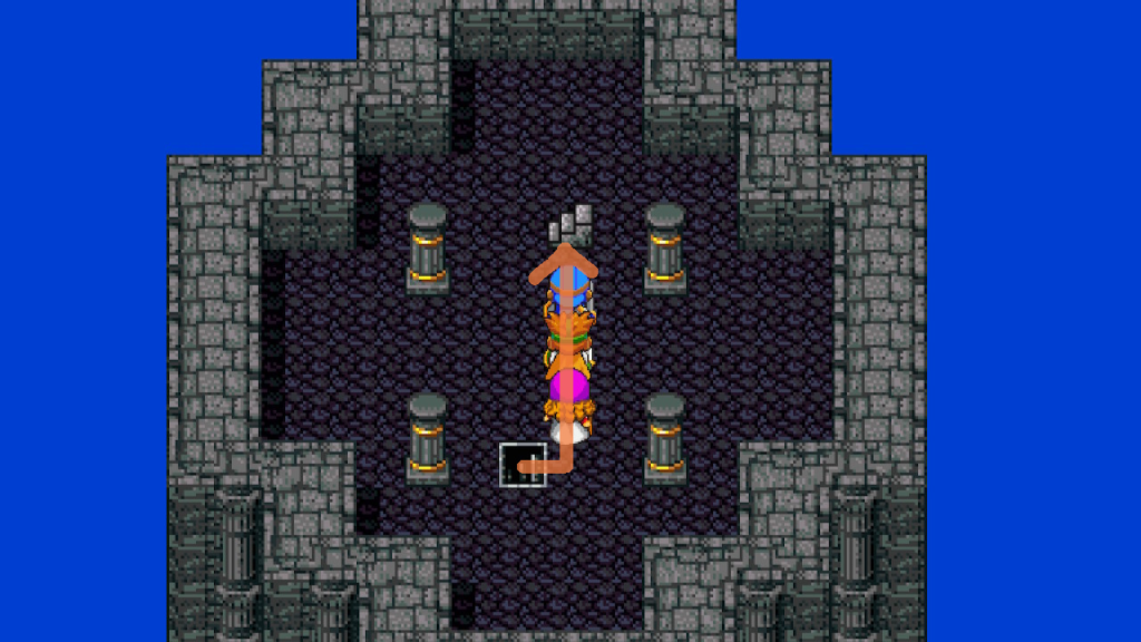 Keep following the stairs until you reach the third floor. | Dragon Quest II