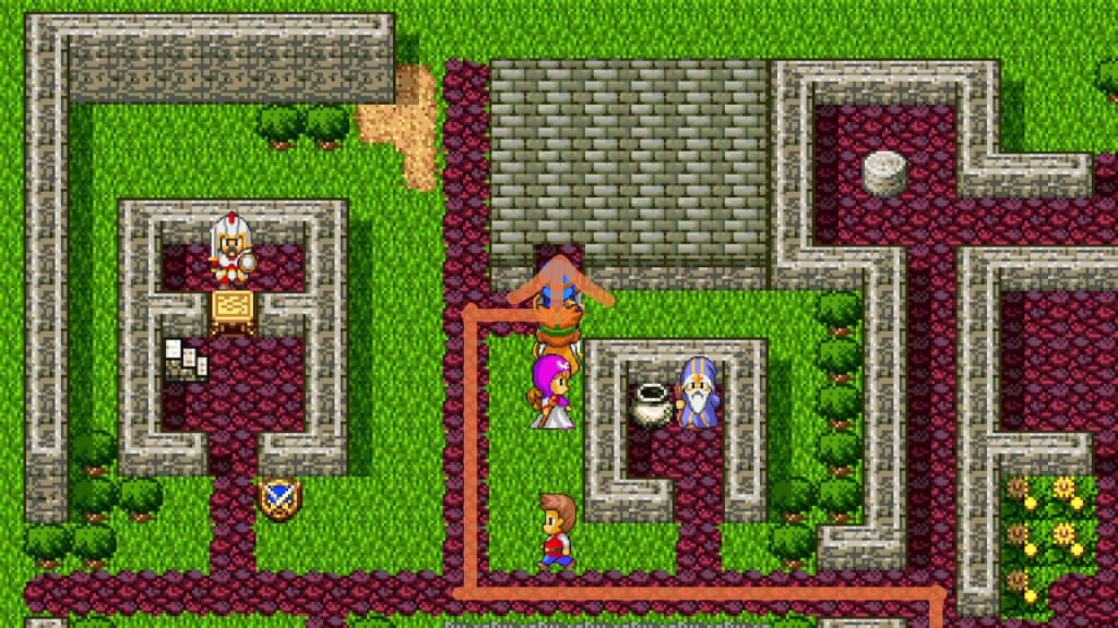 Exterior of the Draper’s Shop. | Dragon Quest II