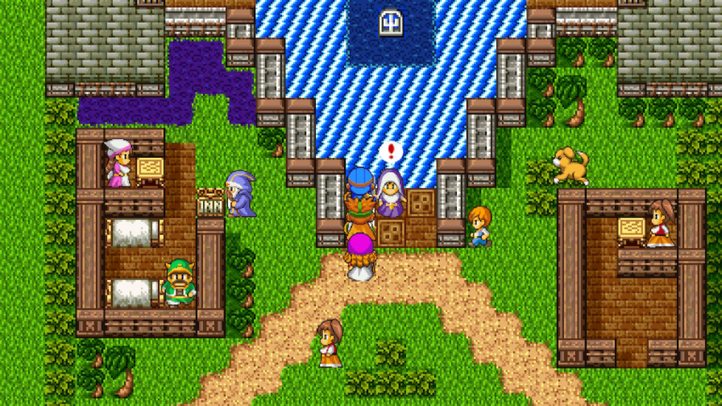This many damaging tiles is a serious threat to your party. | Dragon Quest II