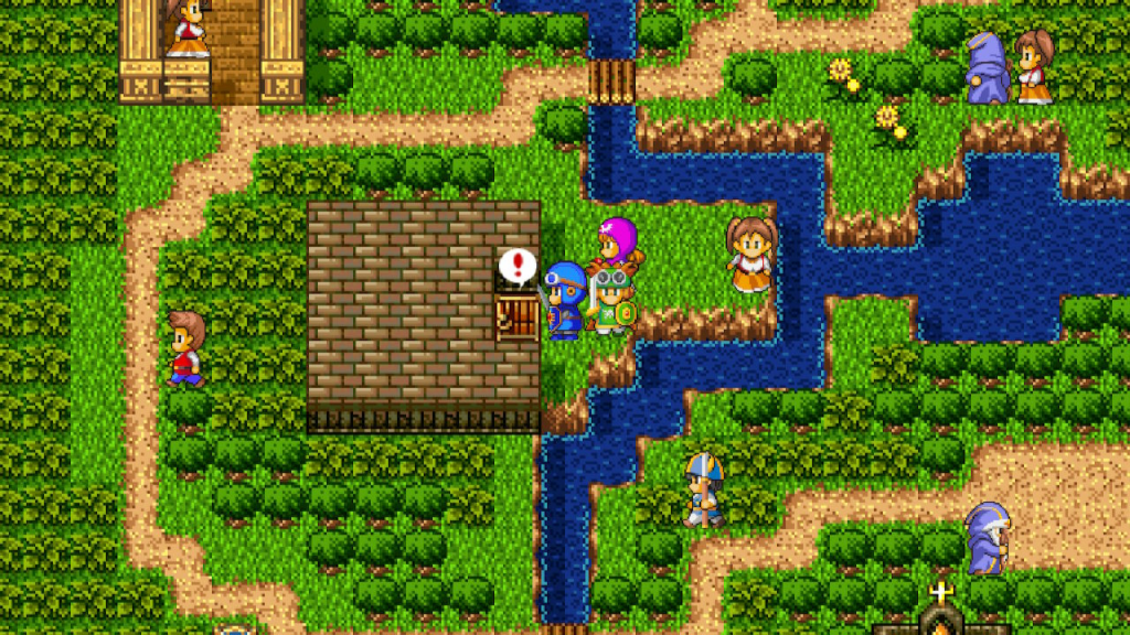Don Calico's Workshop. Use the Gold Key to unlock the door. | Dragon Quest II