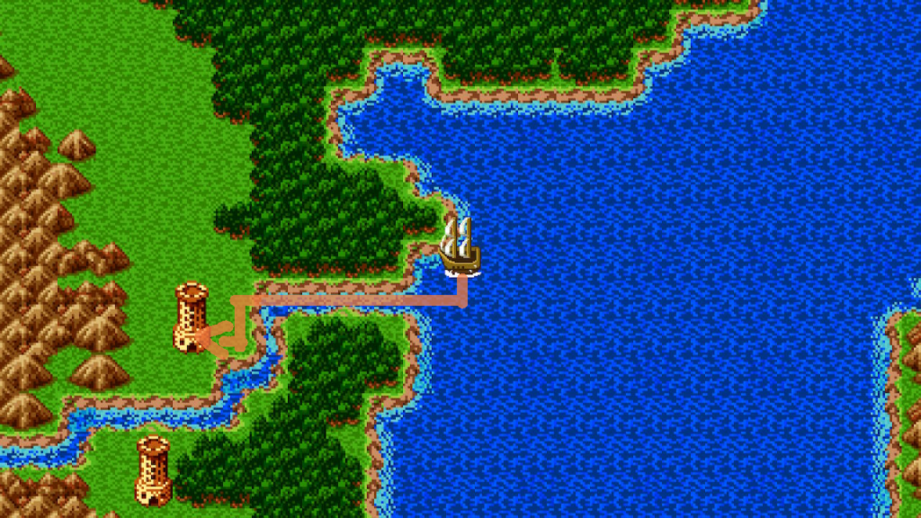 Route to the Dragon's Horns. (2) | Dragon Quest II