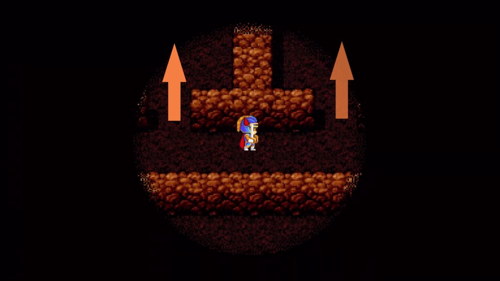 You'll find the chests in those two rooms. (2) | Dragon Quest 1