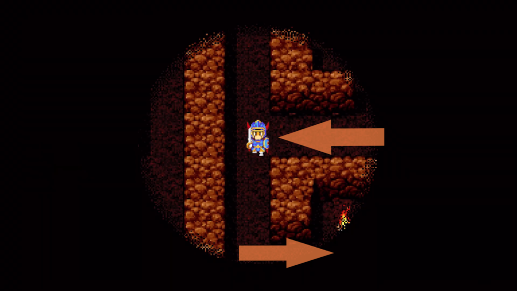 Directions to the chests with seeds. (3) | Dragon Quest 1