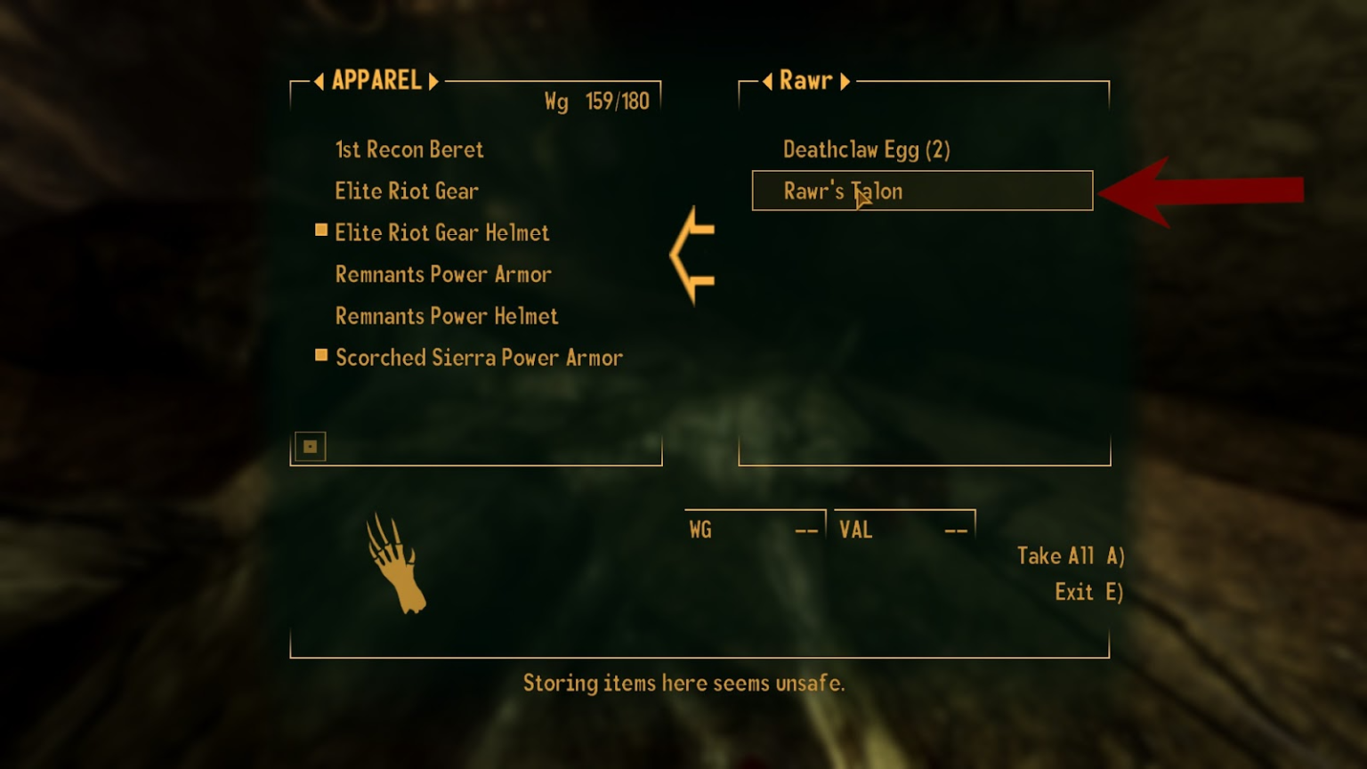 How to get the unique “Fist of Rawr” Deathclaw Gauntlet in Fallout New Vegas GamerZenith