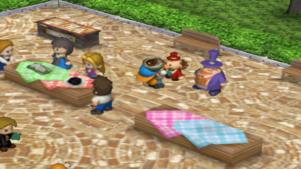 The Gourmet will judge all the contestant's dishes at the festival | Harvest Moon: Back to Nature