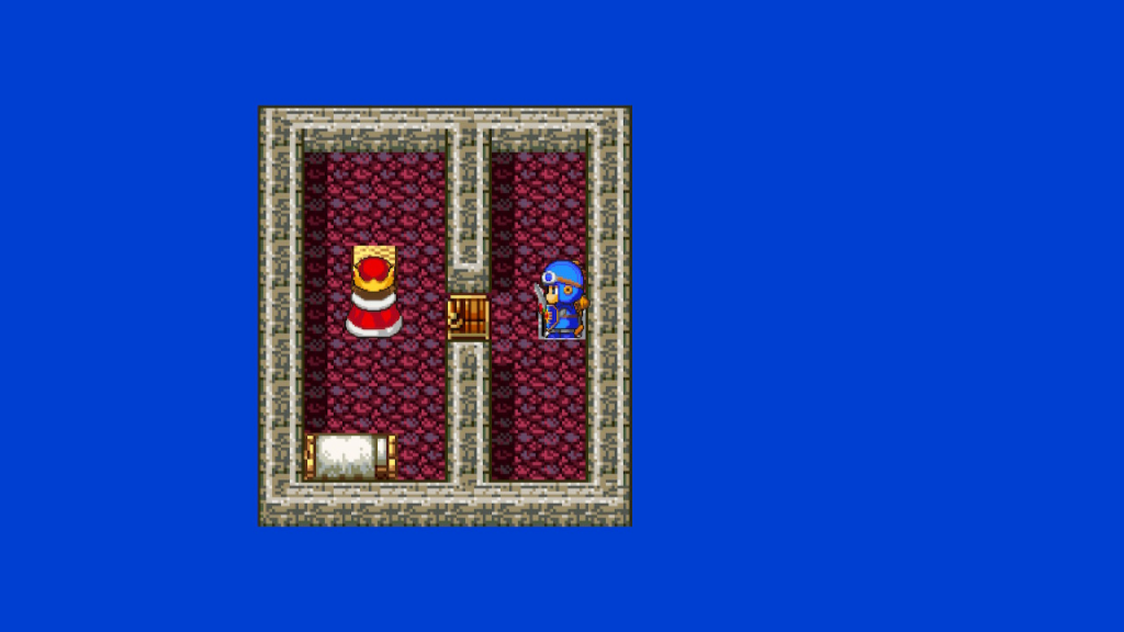 The gold-rimmed door | Dragon Quest II