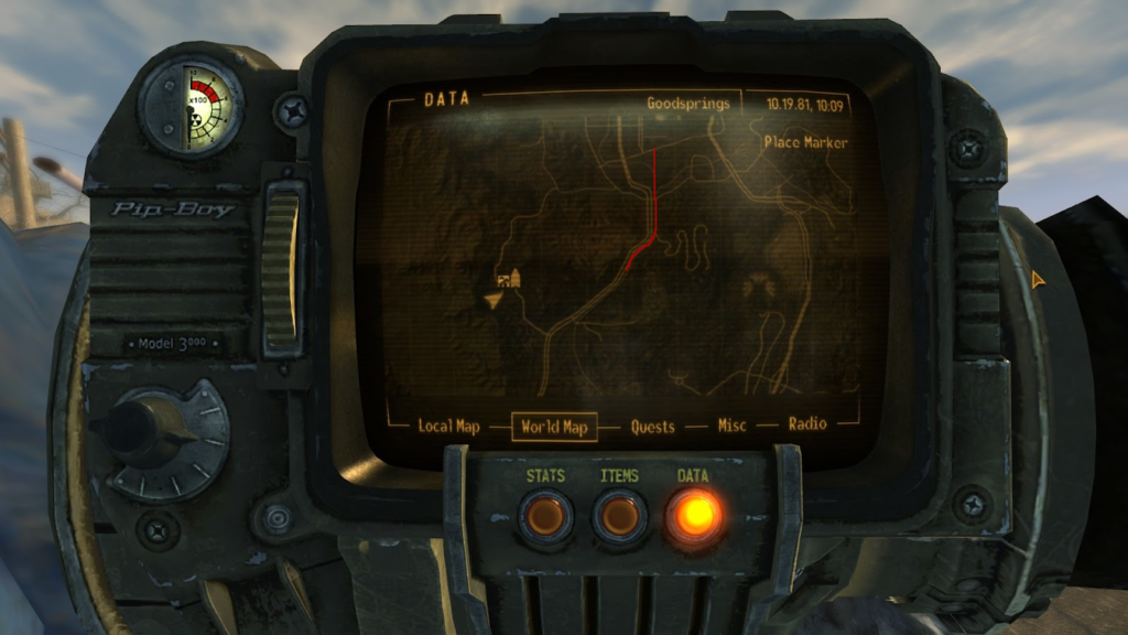 Path from Sloan | Fallout: New Vegas