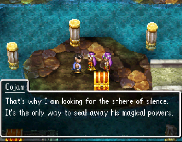 You'll find Oojam and the Night Light in this room | Dragon Quest IV