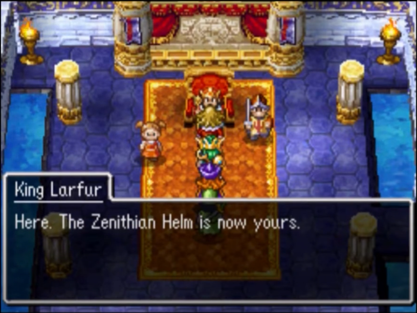 How to get the Zenithian Helm in Dragon Quest IV