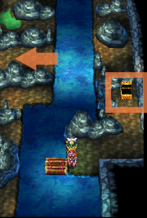 The location of a Mini Medal | Dragon Quest IV