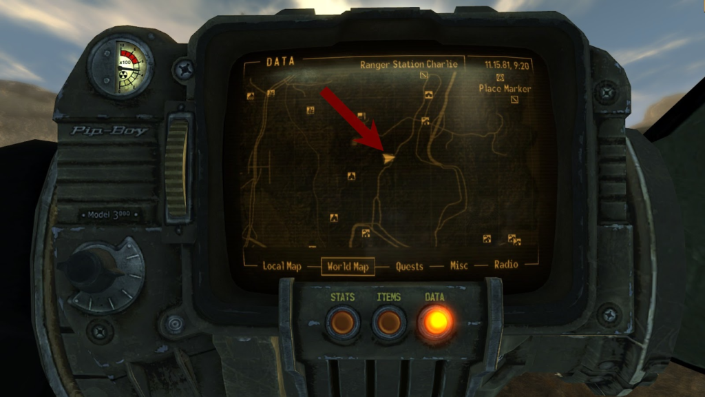 Location of Ranger Station Charlie | Fallout: New Vegas