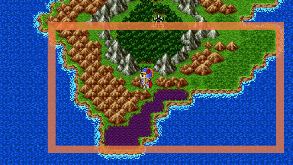 Location 3 for finding Gold Golems | Dragon Quest 1